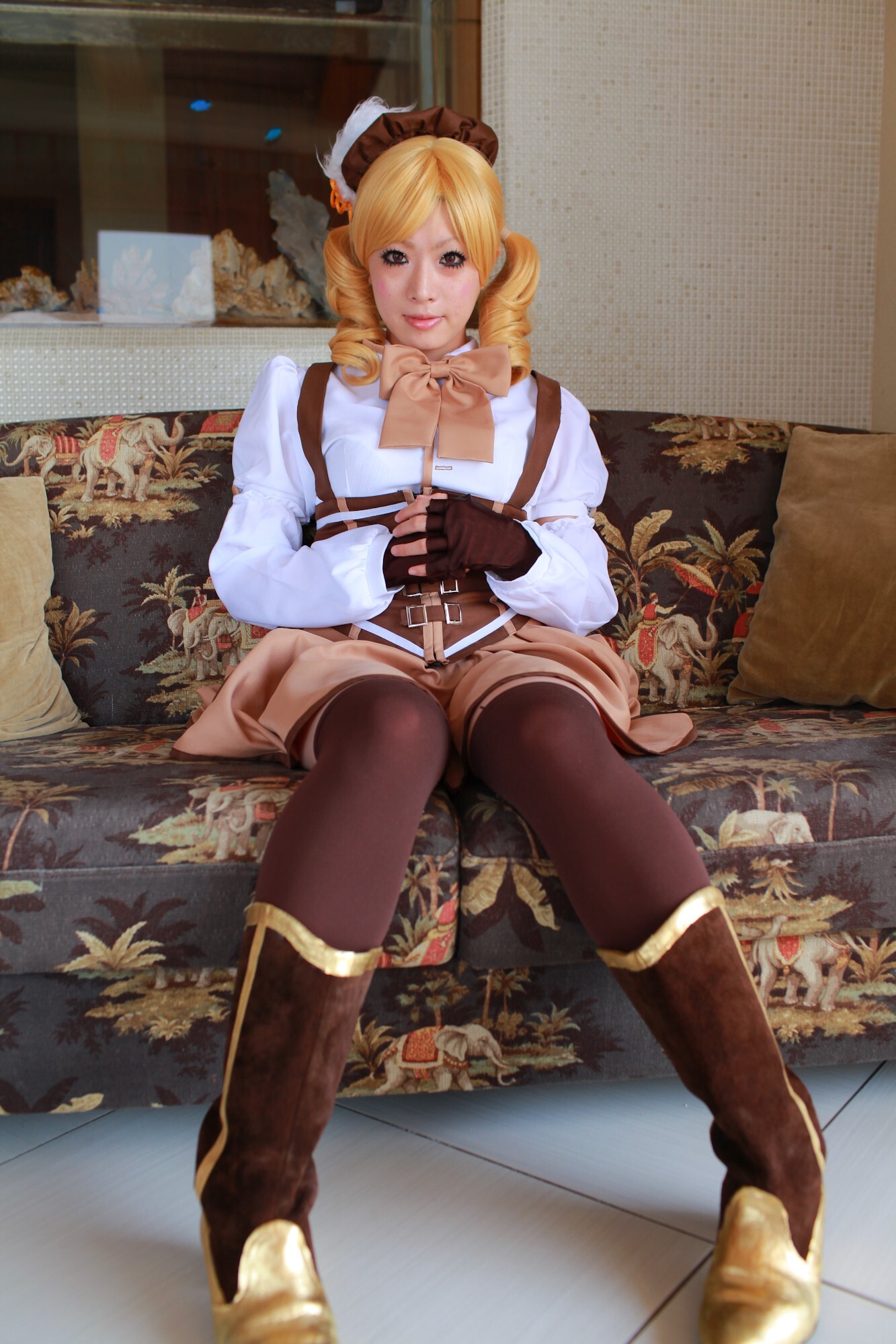 [Cosplay]  Mahou Shoujo Madoka Magika - New Mami Tomoe Hot Cosplay 1